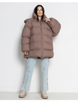 Картинка Пуховик світло-коричневий