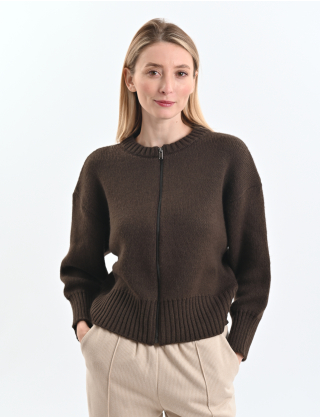 Картинка Кофта темно-коричнева