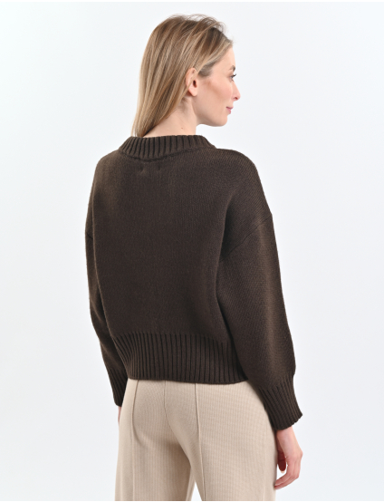 Картинка Кофта темно-коричнева