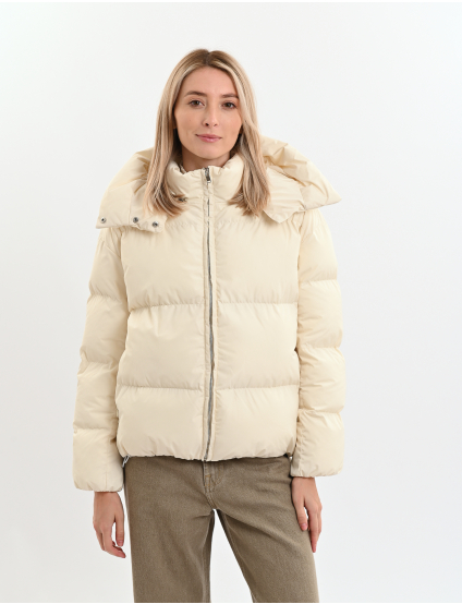 Картинка Куртка-пуховик укорочений молоко
