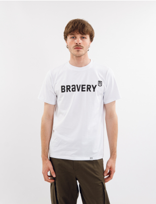 Картинка Футболка "Bravery"  біла 