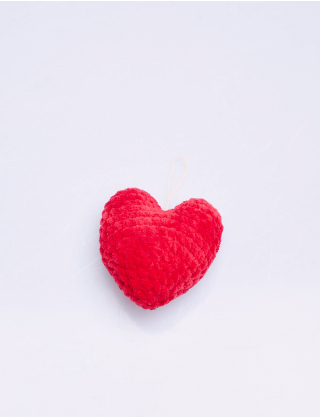 Картинка Іграшка серце червона
