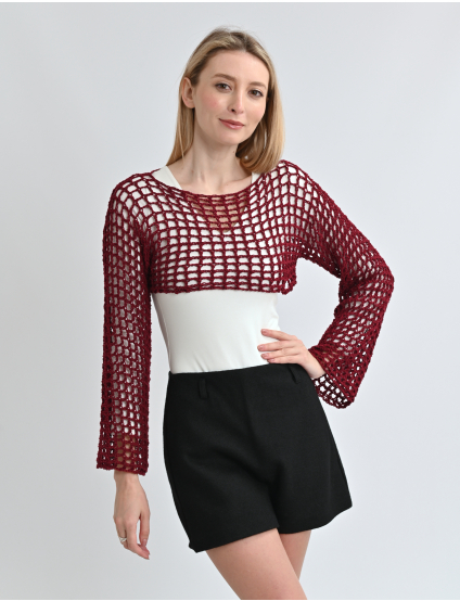 Картинка Кофта бордова