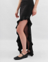 Картинка Сукня максі чорна з розрізом