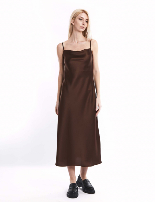 Картинка Сукня коричнева