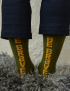 Картинка Шкарпетки “BE BRAVE” зелені