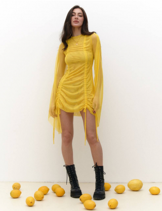 Картинка Сукня Viktoria міні жовта