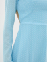 Картинка Сукня блакитна в білий горох