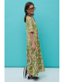 Картинка Сукня максі зелена з принтом