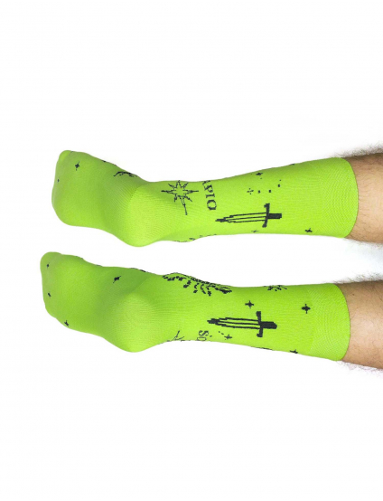 Картинка Шкарпетки "Scorpio" зелені