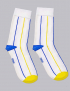 Картинка Шкарпетки унісекс з кольоровими лініями