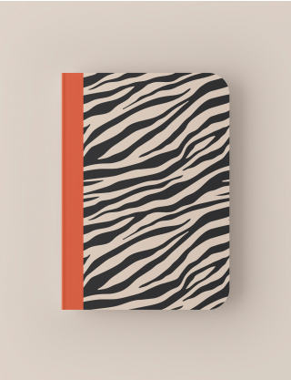 Картинка Блокнот з принтом зебра