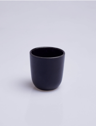 Картинка Чашка керамічна чорна, 250 мл