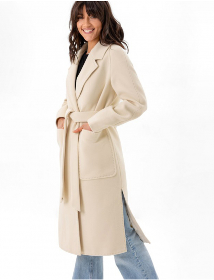 Картинка Пальто "Аріана" біле