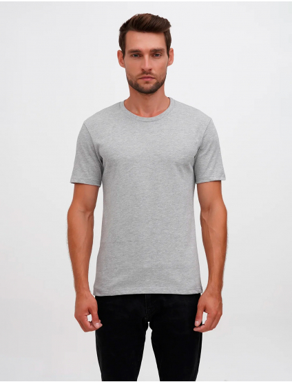 Картинка Футболка сірий меланж