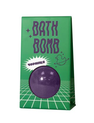 Картинка Бомбочка для ванни "Чорниця"