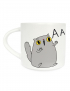 Картинка Чашка «Кіт ААА» білий