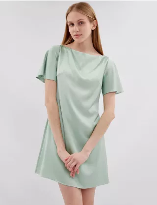 Картинка Сукня міні світло-зелена