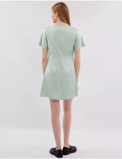 Картинка Сукня міні світло-зелена