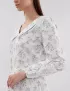 Картинка Сукня міні біла з квітковим принтом