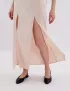 Картинка Сукня максі бежева з відкритою спиною