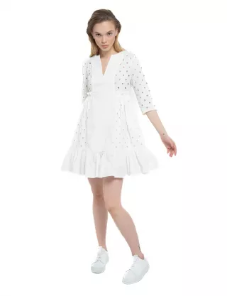 Картинка Сукня міні біла 