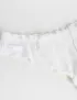 Картинка Стрінги білі зі стяжками