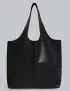 Картинка Сумка TOTE LEATHER BAG чорна