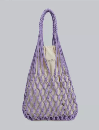 Картинка Сумка WOVEN BAG фіолетова