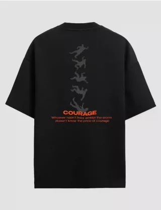 Картинка Футболка "Courage" чорна