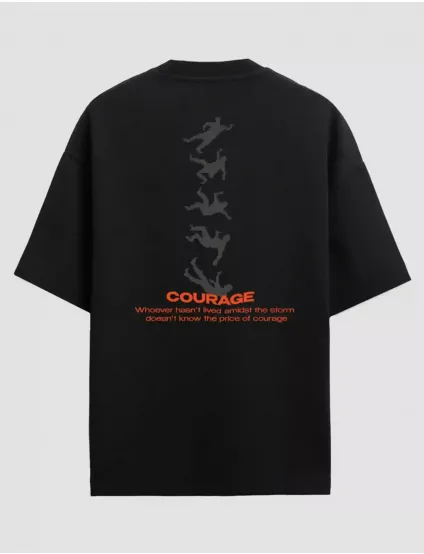 Картинка Футболка "Courage" чорна