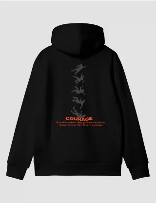 Картинка Худі "Courage" чорний