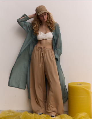 Картинка Штани Phangan бежеві