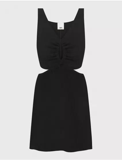 Картинка Сукня міді чорна 