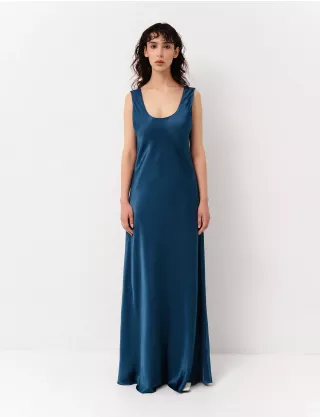 Картинка Сукня максі синя