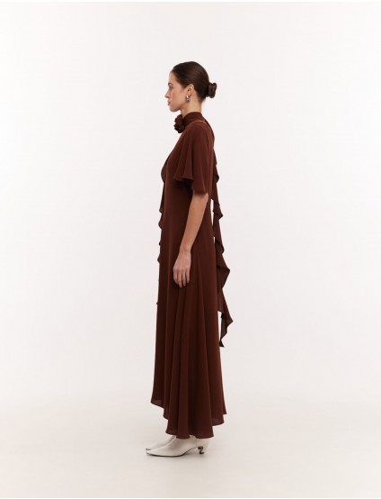 Картинка Сукня Juliette максі коричнева