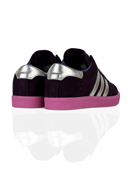 Картинка Кросівки фіолетові шкіряні