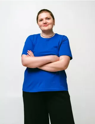 Картинка Футболка синя