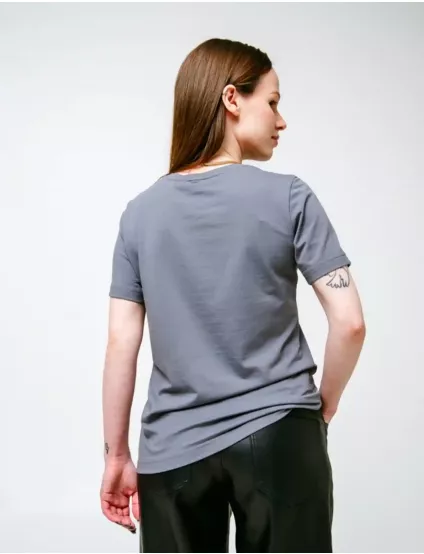 Картинка Футболка темно-сіра