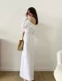 Картинка Сукня максі біла муслінова