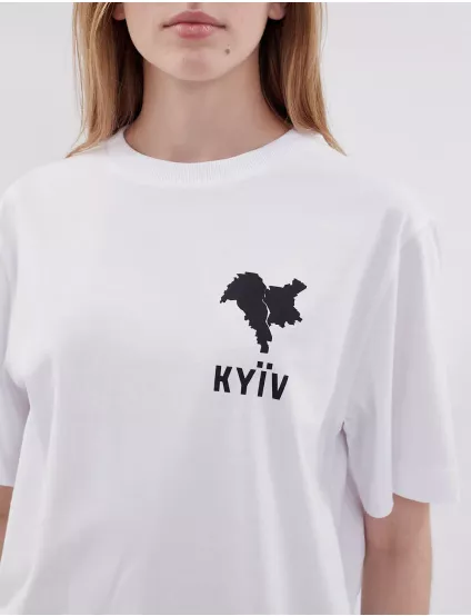 Картинка Футболка "Київ" біла
