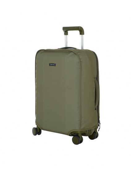 Картинка Захисний чохол для валіз ECO TRAVEL SMALL темно-зелений