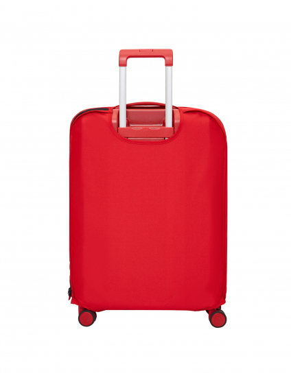 Картинка Захисний чохол для валізи ECO TRAVEL MEDIUM червоний
