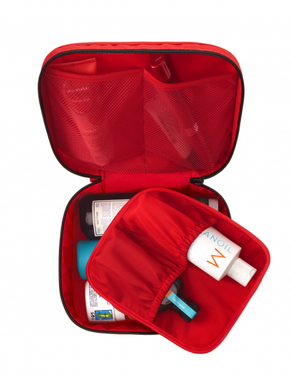 Картинка Органайзер для косметики ECO TRAVEL червоний