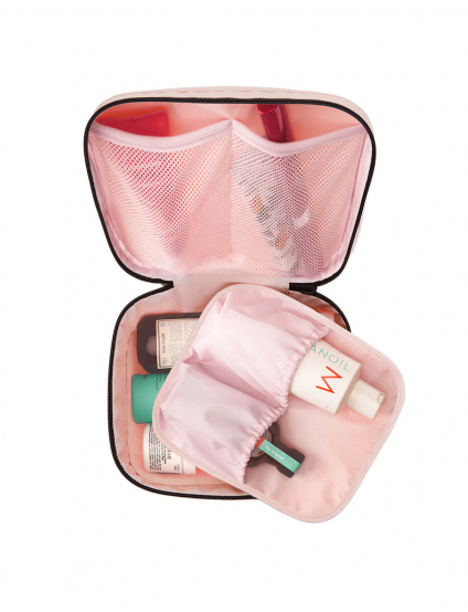 Картинка Органайзер для косметики ECO TRAVEL рожевий