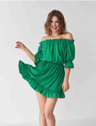 Картинка Сукня міні зелена