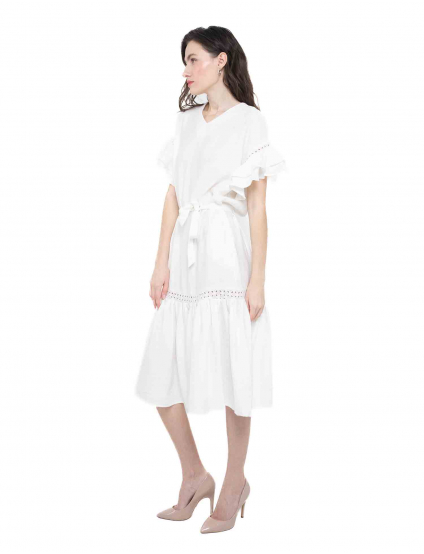 Картинка Сукня міді біла