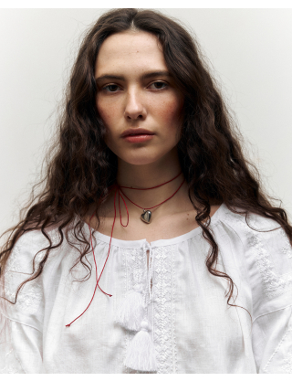 Картинка Вишиванка "Зерно" біла