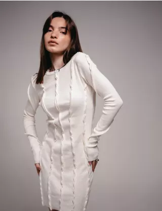 Картинка Сукня міні біла