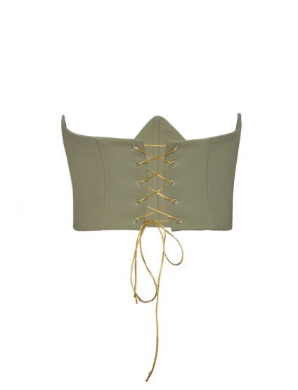 Картинка Корсет "Ластівки" зелений